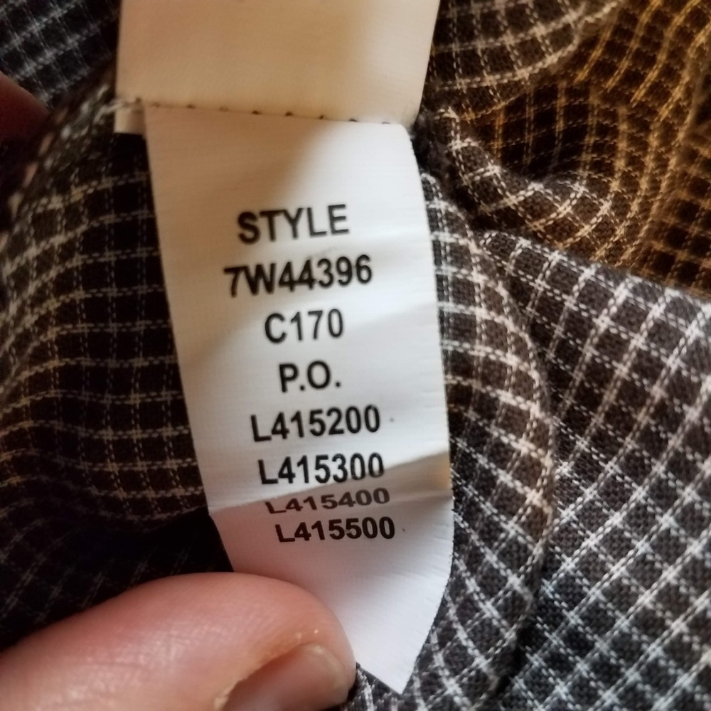 Lucky Brand Floral Embroidered Western Shirt Large - Picture 5 of 6